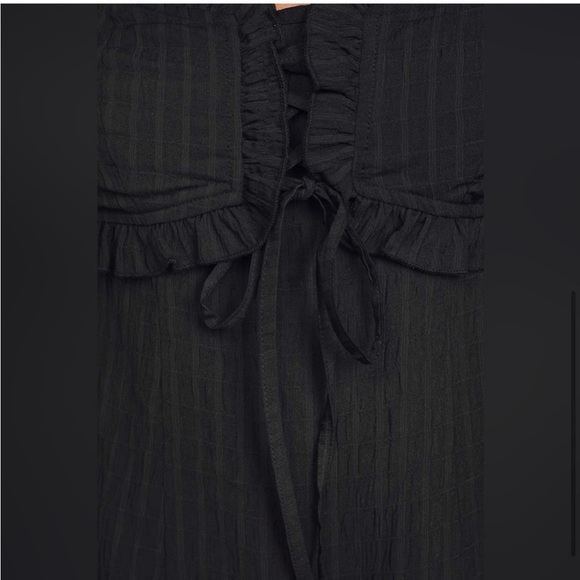 Lulus Spring Break Black Smocked Ruffled Mini Dress - Picture 4 of 6